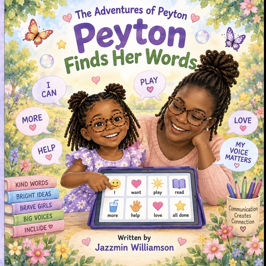 Peyton Finds Her Words book cover