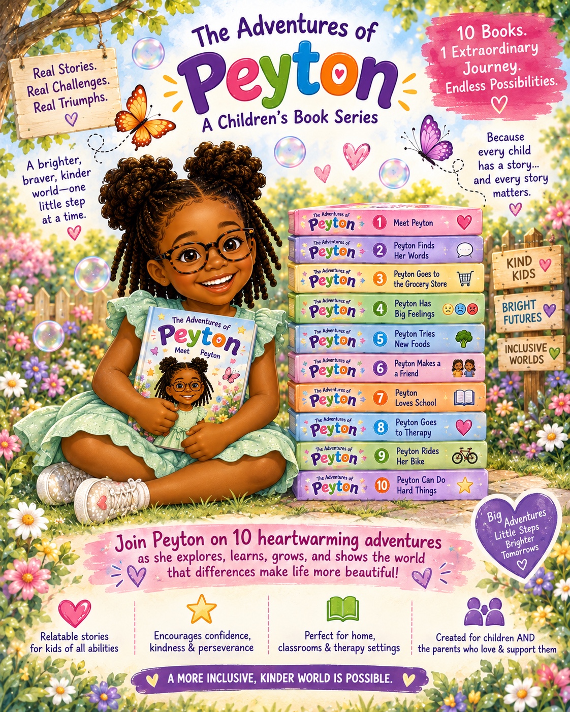 The Adventures of Peyton 10-book series list